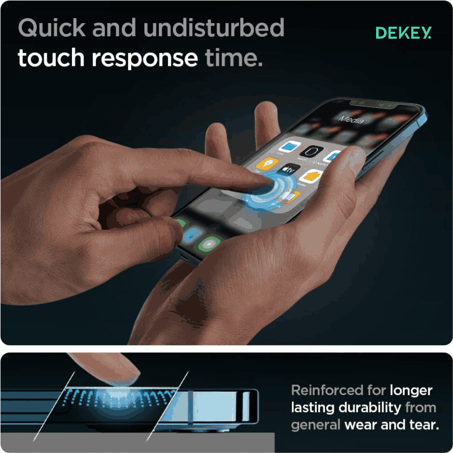 Dekey Master Glass Premium iPhone 12 / 12 Pro 4