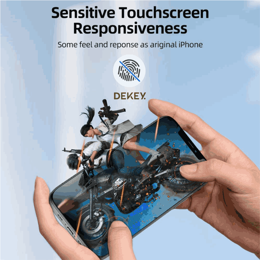 Dekey 3D Master Glass Premium iPhone 14 Pro 3
