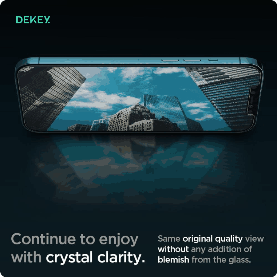 Dekey Master Glass Premium iPhone 12 / 12 Pro 4