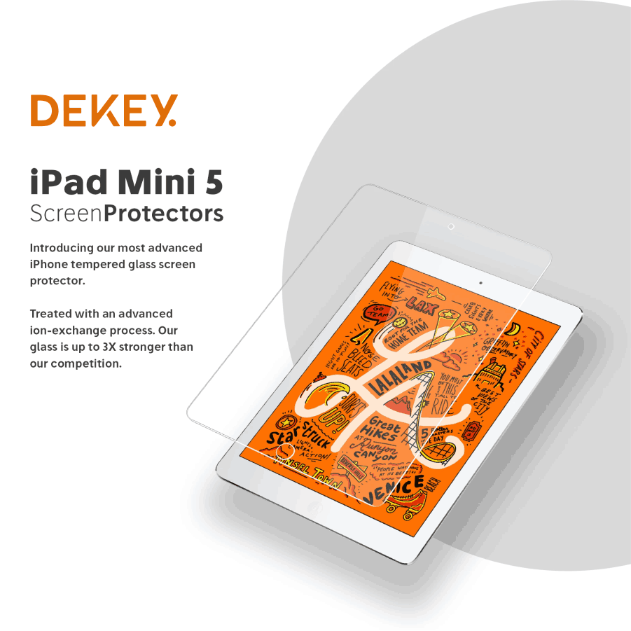 Dekey Master Glass Premium iPad Mini 6 6