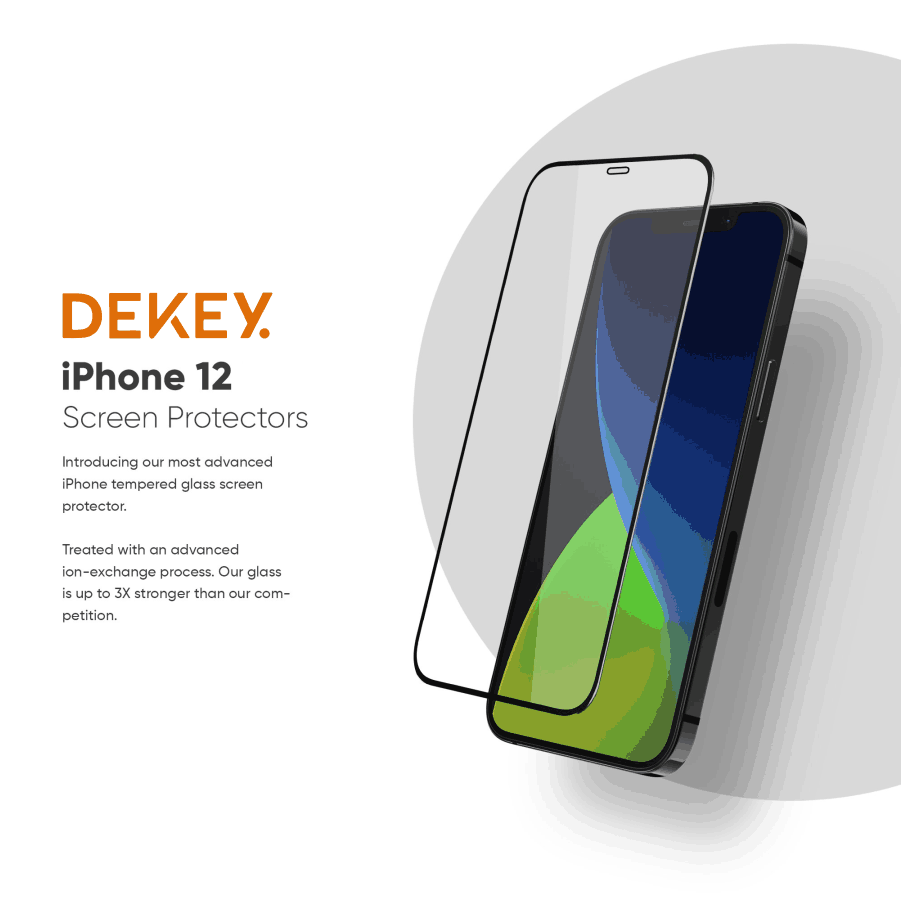 Dekey 3D Master Glass Deluxe iPhone 12 Mini 8