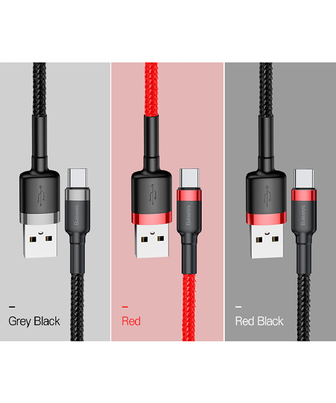 Cáp Sạc Baseus Cafule USB For Type-C 5