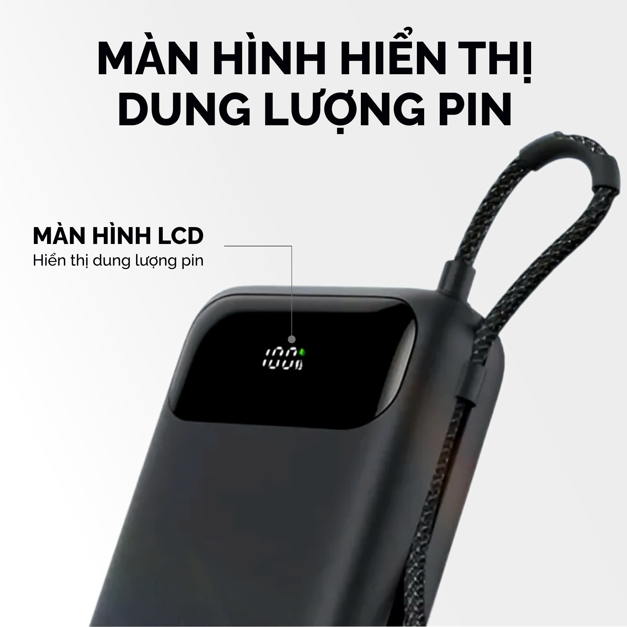 Pin Dự Phòng DEKEY Power Pioneer 10.000mAh USB-C PD Power Bank 6