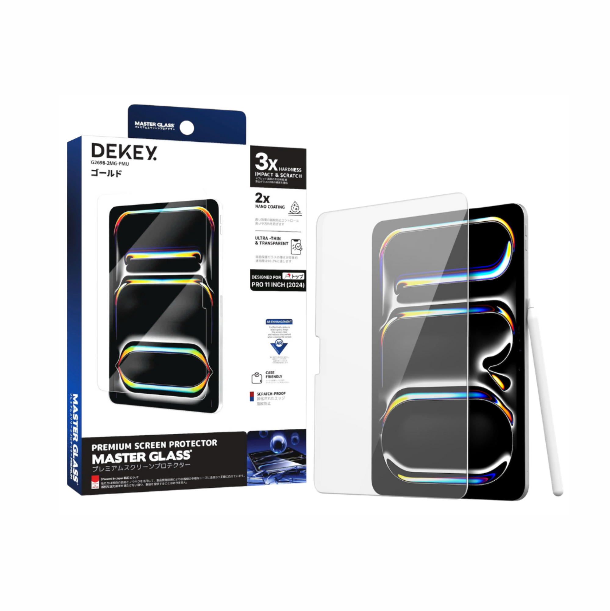 Dekey Master Glass Premium iPad Pro 11 inch 2024