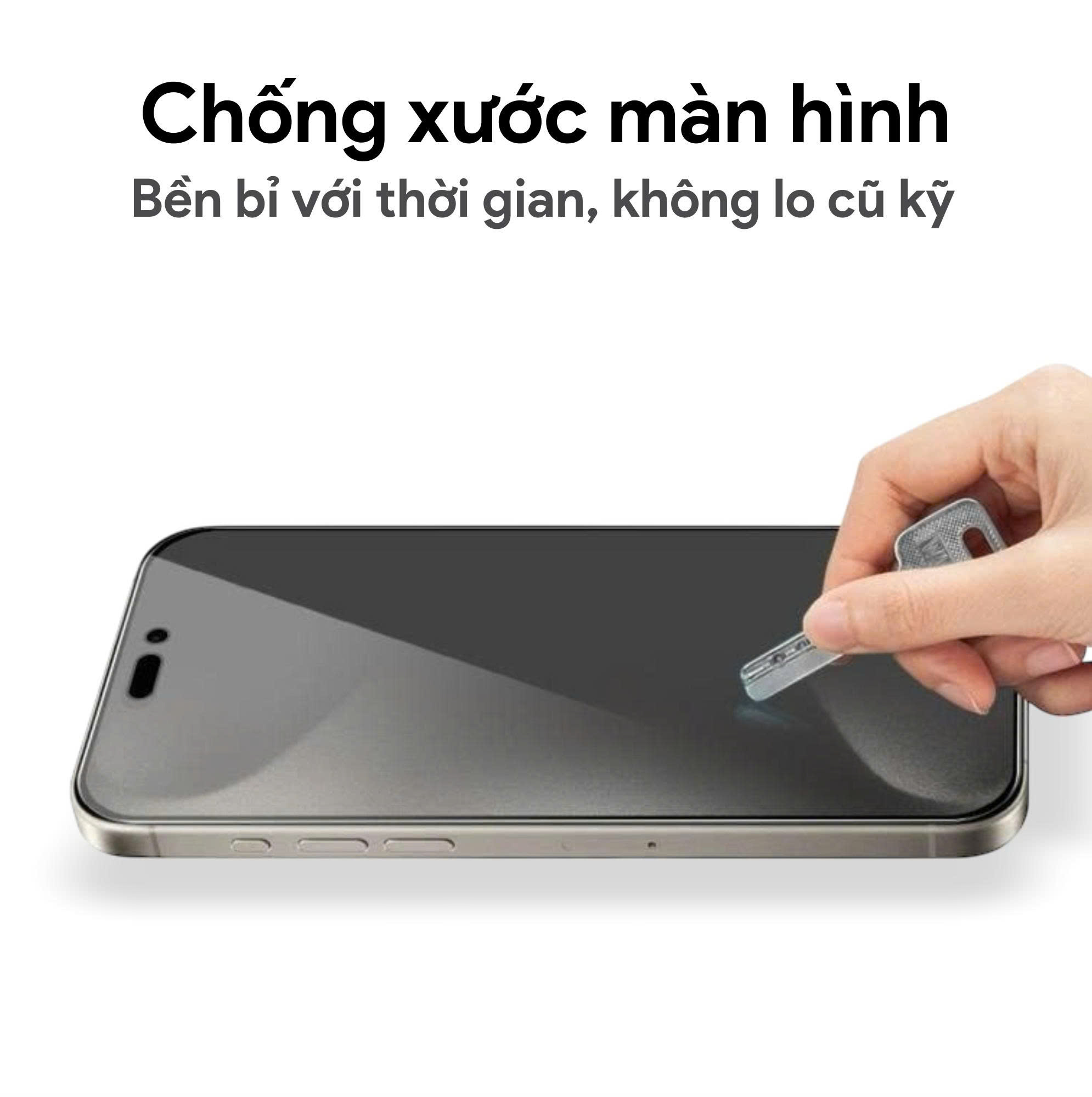 DEKEY Master Glass 3D Luxury iPhone 13 / 13 Pro 5