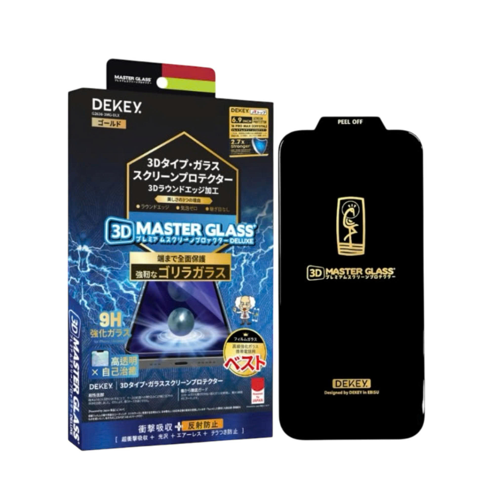 DEKEY Master Glass 3D Deluxe iPhone 16