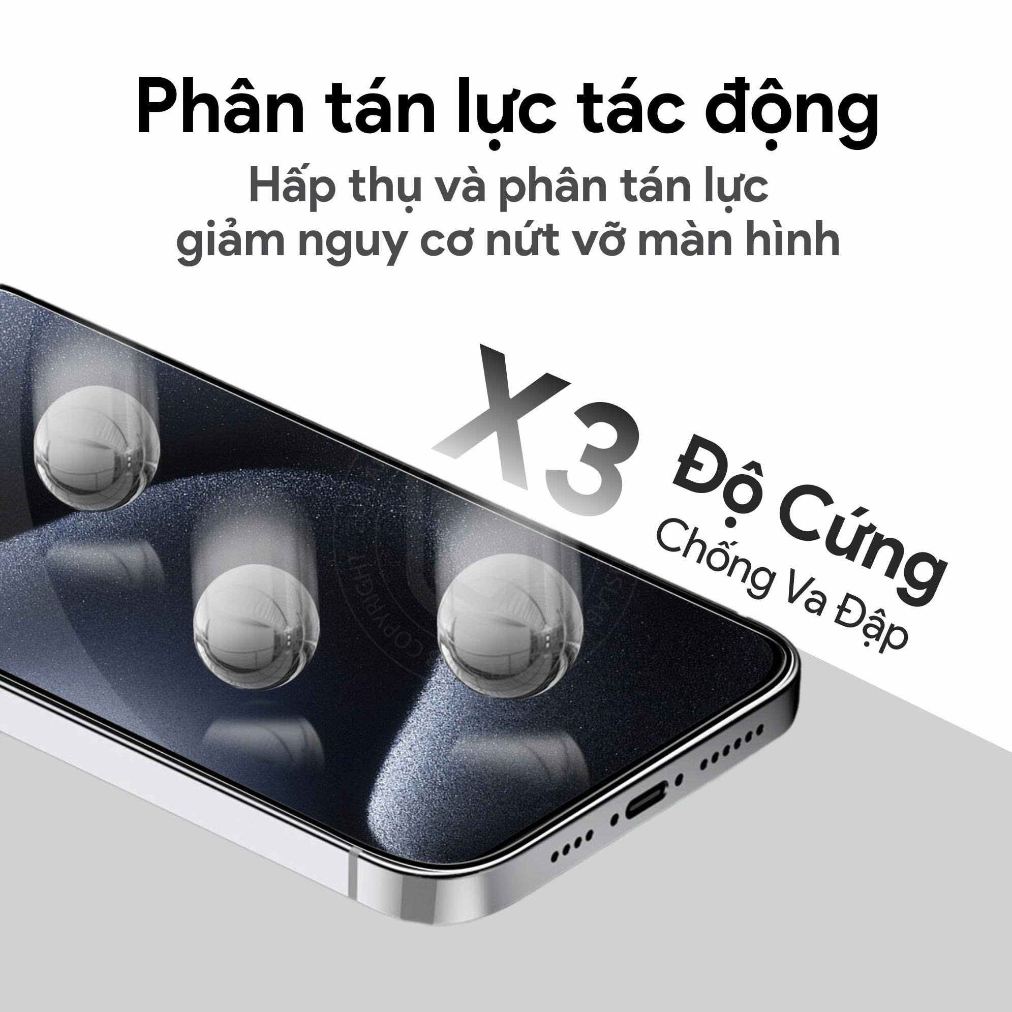 DEKEY Master Glass 3D Deluxe iPhone 15 Promax 4